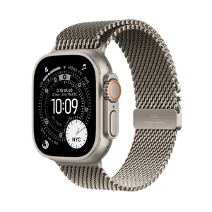 Apple Watch Ultra 3 - GPS + Cellular, 49mm - Viền Titan Dây Thép Milan